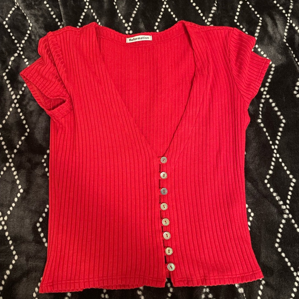 Reformation Nella top